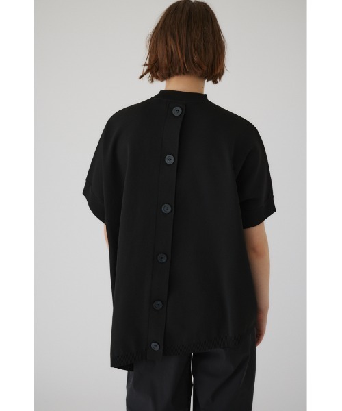 RIM.ARK（リムアーク）の「Back button over knit（ニット