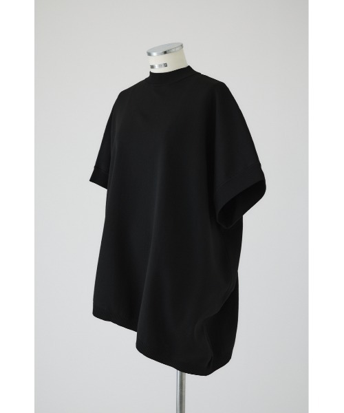 RIM.ARK◆Zip Up Over Knit/ニット・セーター(厚手)/38/ウール/GRY/460HAL70-1231 RIM.ARK（リムアーク）の「Back button over knit（ニット