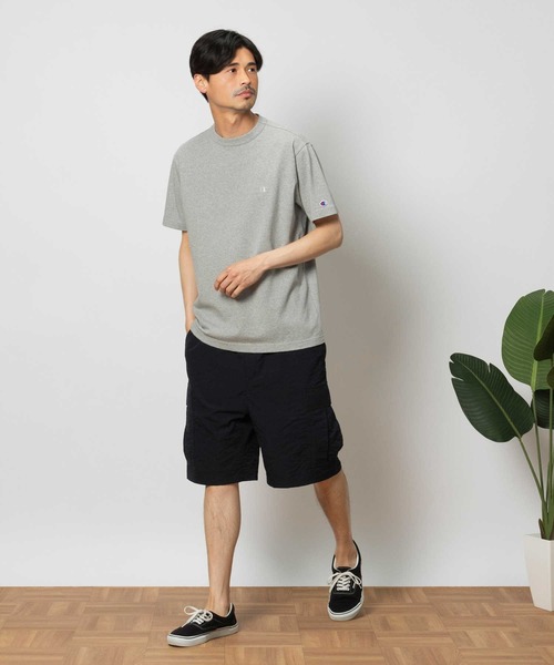 Right-on（ライトオン）の「ポリクロスカーゴショーツ（カーゴパンツ・メンズ・オリーブ/ブラック/ネイビー・M/L/XL/S）」の5枚目の写真