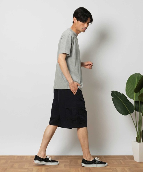 Right-on（ライトオン）の「ポリクロスカーゴショーツ（カーゴパンツ・メンズ・オリーブ/ブラック/ネイビー・M/L/XL/S）」の6枚目の写真