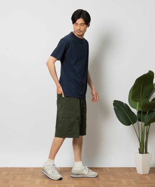 Right-on（ライトオン）の「ポリクロスカーゴショーツ（カーゴパンツ・メンズ・オリーブ/ブラック/ネイビー・M/L/XL/S）」の9枚目の写真