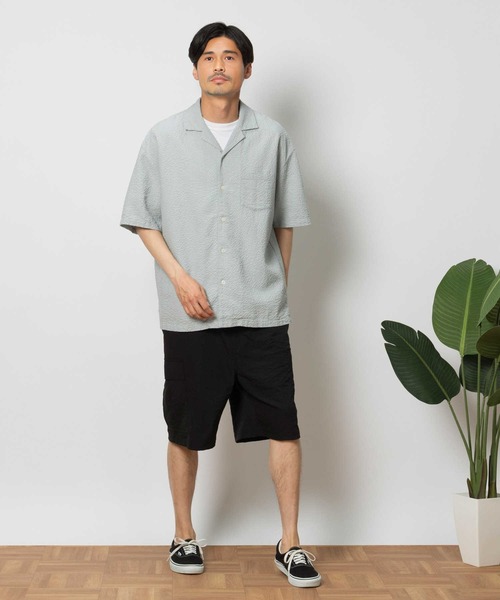 Right-on（ライトオン）の「ポリクロスカーゴショーツ（カーゴパンツ・メンズ・オリーブ/ブラック/ネイビー・M/L/XL/S）」の4枚目の写真