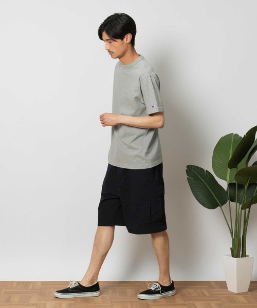 Right-on（ライトオン）の「ポリクロスカーゴショーツ（カーゴパンツ・メンズ・オリーブ/ブラック/ネイビー・M/L/XL/S）」の16枚目の写真
