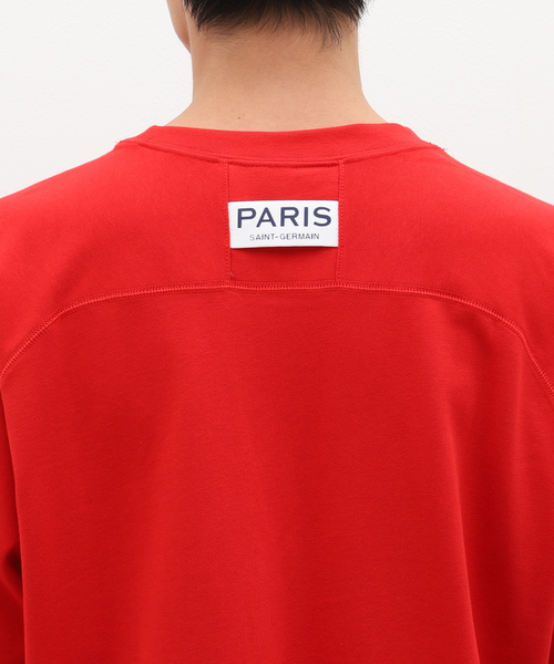 NIKE(ナイキ)の「【NIKE / ナイキ】PSG M NK TRAVEL TOP SS ESC FZ7211- 657(Tシャツ/カットソー・メンズ・レッド・XX-LARGE/X-LARGE/LARGE/MEDIUM/SMALL)」の5枚目の写真