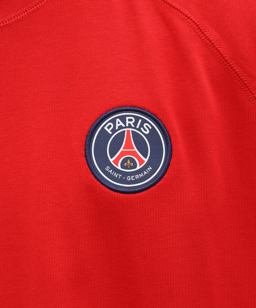 NIKE(ナイキ)の「【NIKE / ナイキ】PSG M NK TRAVEL TOP SS ESC FZ7211- 657(Tシャツ/カットソー・メンズ・レッド・XX-LARGE/X-LARGE/LARGE/MEDIUM/SMALL)」の4枚目の写真