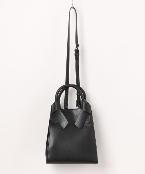 NATURAL BEAUTY BASIC（ナチュラルビューティーベーシック）の「◇【Oggi掲載】リボンハンドルトート（トートバッグ・レディース・ブラック/ベージュ/ブルー/ブラック系その他・ﾌﾘ-）」の7枚目の写真