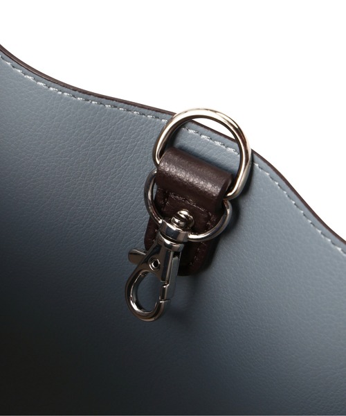 NATURAL BEAUTY BASIC（ナチュラルビューティーベーシック）の「◇【Oggi掲載】リボンハンドルトート（トートバッグ・レディース・ブラック/ベージュ/ブルー/ブラック系その他・ﾌﾘ-）」の10枚目の写真