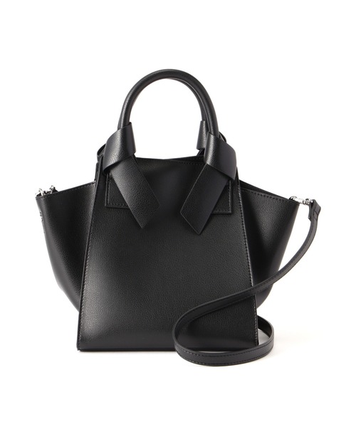 NATURAL BEAUTY BASIC（ナチュラルビューティーベーシック）の「◇【Oggi掲載】リボンハンドルトート（トートバッグ・レディース・ブラック/ベージュ/ブルー/ブラック系その他・ﾌﾘ-）」の11枚目の写真