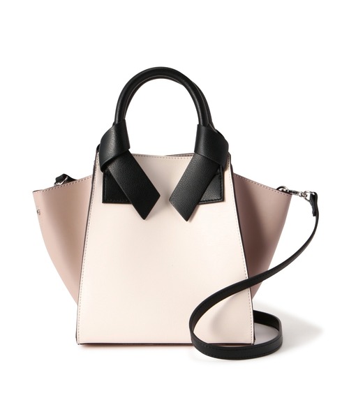 NATURAL BEAUTY BASIC（ナチュラルビューティーベーシック）の「◇【Oggi掲載】リボンハンドルトート（トートバッグ・レディース・ブラック/ベージュ/ブルー/ブラック系その他・ﾌﾘ-）」の14枚目の写真