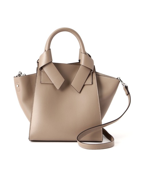 NATURAL BEAUTY BASIC（ナチュラルビューティーベーシック）の「◇【Oggi掲載】リボンハンドルトート（トートバッグ・レディース・ブラック/ベージュ/ブルー/ブラック系その他・ﾌﾘ-）」の16枚目の写真