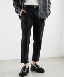 【MinoriTY】さらさらツイルテーパードパンツ スラックス テーパードパンツ メンズ チノパン フォーマル ワイドパンツ 夏服