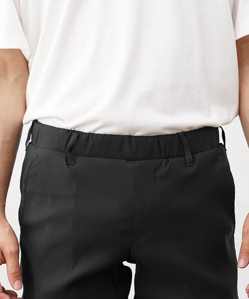 MinoriTY(マイノリティ)の「【MinoriTY】さらさらツイルテーパードパンツ スラックス テーパードパンツ メンズ チノパン フォーマル ワイドパンツ 夏服(チノパンツ・メンズ・ブラック/グリーン/チェック/ストライプ/ラベンダー・L/S/M)」の20枚目の写真