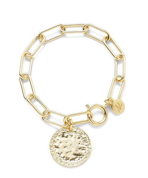 Mila Owen（ミラオーウェン）の「コインスクエアチェーンブレス（ブレスレット・レディース・シルバー/ゴールド・FREE）」の5枚目の写真