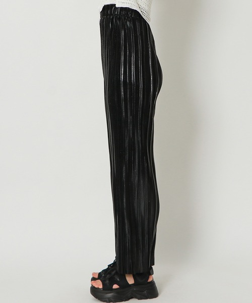 GORGE(ゴージ)の「キラキラプリーツパンツ(その他パンツ・レディース・ブラック/シルバー/オフホワイト・F)」の8枚目の写真
