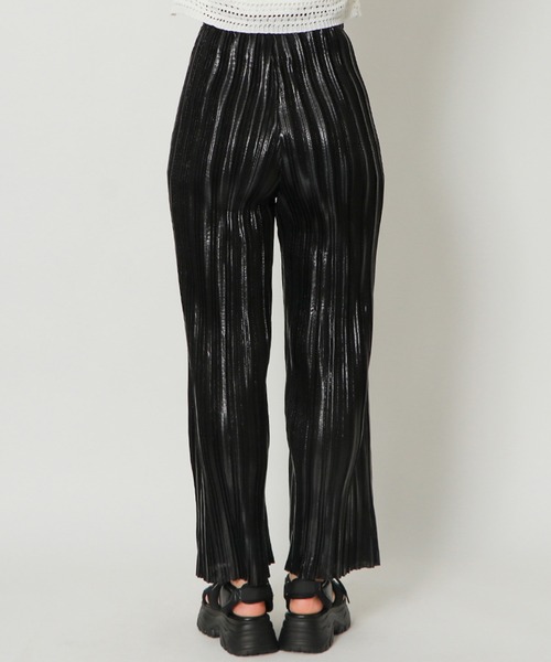 GORGE(ゴージ)の「キラキラプリーツパンツ(その他パンツ・レディース・ブラック/シルバー/オフホワイト・F)」の9枚目の写真