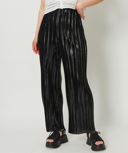 GORGE(ゴージ)の「キラキラプリーツパンツ(その他パンツ・レディース・ブラック/シルバー/オフホワイト・F)」の11枚目の写真