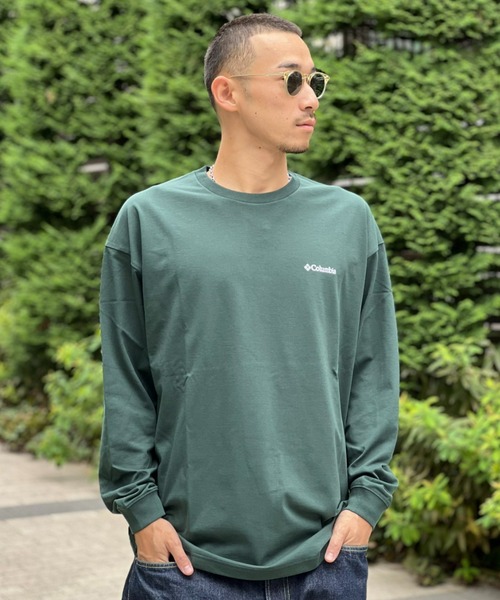 Columbia(コロンビア)の「【Columbia】Lost Brook LS Graphic Tee / ロストブルックロングスリーブグラフィックティーシャツ(Tシャツ/カットソー・メンズ・ブラック/モスグリーン/ホワイト・X-LARGE/LARGE/MEDIUM)」の7枚目の写真