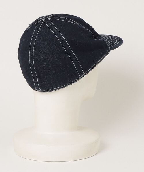 MILITARY(ミリタリー)の「【Military Reproduts ミリタリーリプロダクツ】デニムキャップ(キャップ・メンズ・インディゴブルー・FREE/7 1/2/7 1/4/MEDIUM/LARGE)」の6枚目の写真