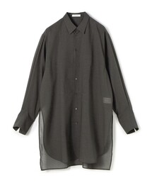 MACPHEE | ポリエステルウールボイル チュニックシャツ(シャツ/ブラウス)