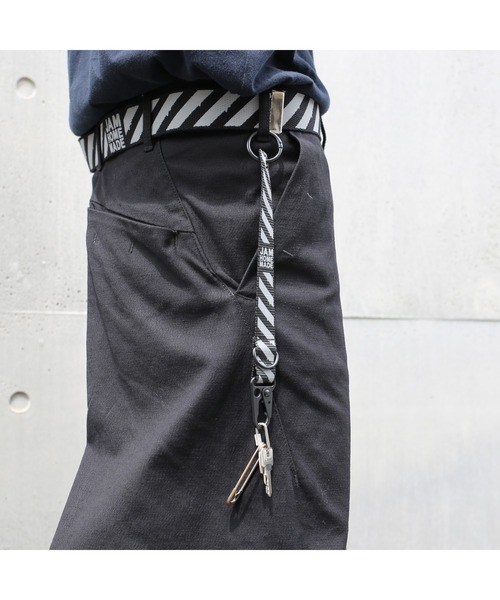 JAM HOME MADE（ジャムホームメイド）の「トラ キーホルダー（キーホルダー・メンズ・ブラック・ONE SIZE）」の2枚目の写真