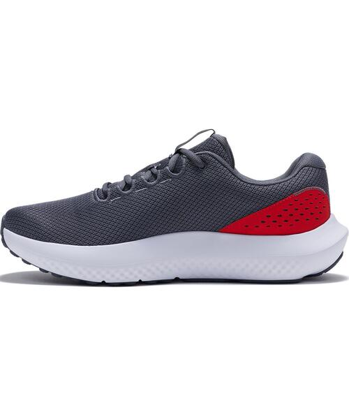 UNDER ARMOUR（アンダーアーマー）の「UAチャージド サージ4（ランニング/メンズ）（スニーカー・メンズ・ホワイト系その他・28.0cm/27.0cm/27.5cm/28.5cm/26.0cm/25.5cm/26.5cm/29.0cm/25.0cm/30.0cm）」の2枚目の写真