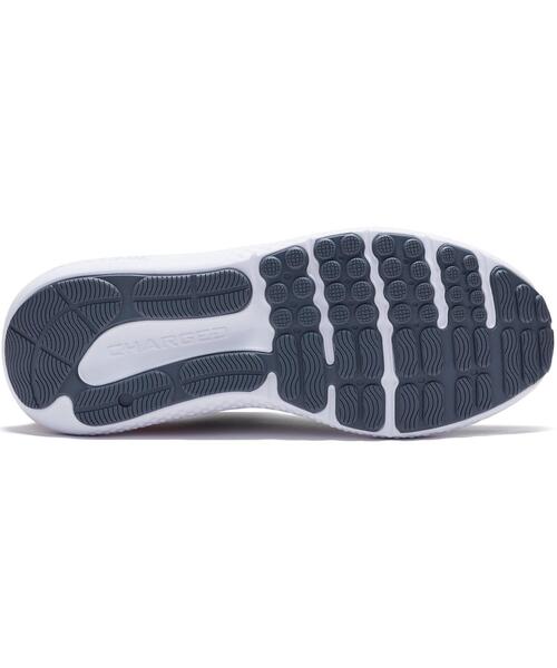 UNDER ARMOUR（アンダーアーマー）の「UAチャージド サージ4（ランニング/メンズ）（スニーカー・メンズ・ホワイト系その他・28.0cm/27.0cm/27.5cm/28.5cm/26.0cm/25.5cm/26.5cm/29.0cm/25.0cm/30.0cm）」の4枚目の写真