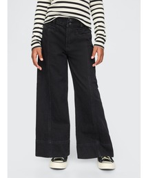 GAP（ギャップ）の「ハイライズ ストライド ワイドアンクルデニム (キッズ)（デニムパンツ・キッズ）」
