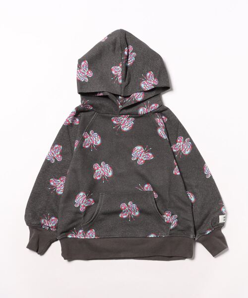 HOGAN RANCH WEAR（ホーガンランチウエア）の「ソウガラパーカー（パーカー・キッズ・グレー/グリーン/チャコール/ピンク・150/140/130/120/110/100/95/90/80）」の2枚目の写真