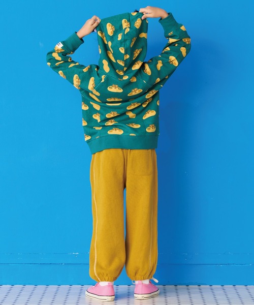 HOGAN RANCH WEAR（ホーガンランチウエア）の「ソウガラパーカー（パーカー・キッズ・グレー/グリーン/チャコール/ピンク・150/140/130/120/110/100/95/90/80）」の6枚目の写真