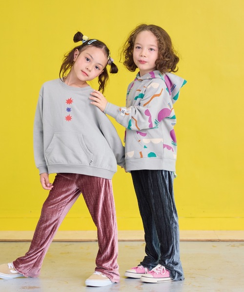 HOGAN RANCH WEAR（ホーガンランチウエア）の「ソウガラパーカー（パーカー・キッズ・グレー/グリーン/チャコール/ピンク・150/140/130/120/110/100/95/90/80）」の16枚目の写真