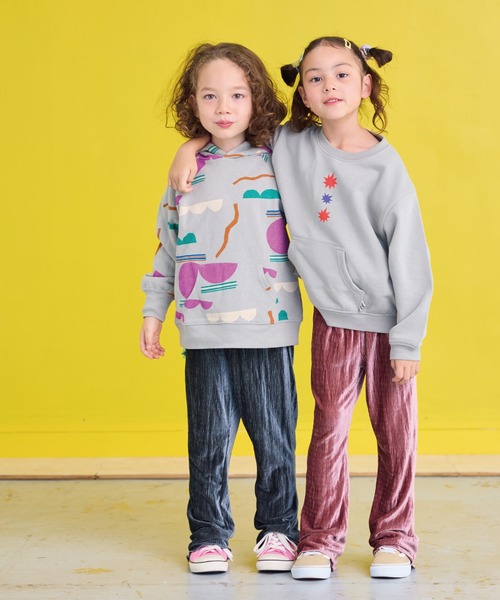 HOGAN RANCH WEAR（ホーガンランチウエア）の「ソウガラパーカー（パーカー・キッズ・グレー/グリーン/チャコール/ピンク・150/140/130/120/110/100/95/90/80）」の17枚目の写真