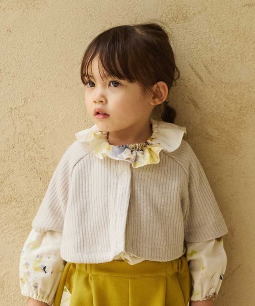 【セール】【NAOMI ITO（ナオミイトウ）】ニットケープ 新生児-100cm（ポンチョ）｜NAOMI ITO（ナオミイトウ） 5,236円