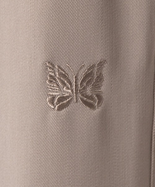 Needles（ニードルス）の「【Needles/ニードルズ】W.U.Straight Pant - PE/R/PU Cavalry Twill（スラックス・メンズ・ブラック/グレー系その他・S/XS）」の10枚目の写真