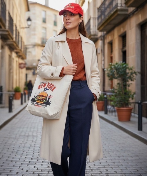 MLB（メジャーリーグベースボール）の「MLB キャンバストートバッグ（トートバッグ・レディース・ブラック系その他/ブラック/その他/アイボリー/ブルー/グリーン/レッド/グレー/ブラックミックス/ブルー系その他/ブラック×ブルー・FREE）」の11枚目の写真