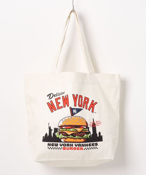 MLB（メジャーリーグベースボール）の「MLB キャンバストートバッグ（トートバッグ・レディース・ブラック系その他/ブラック/その他/アイボリー/ブルー/グリーン/レッド/グレー/ブラックミックス/ブルー系その他/ブラック×ブルー・FREE）」の15枚目の写真