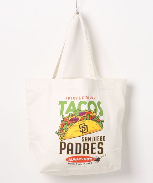 MLB（メジャーリーグベースボール）の「MLB キャンバストートバッグ（トートバッグ・レディース・ブラック系その他/ブラック/その他/アイボリー/ブルー/グリーン/レッド/グレー/ブラックミックス/ブルー系その他/ブラック×ブルー・FREE）」の14枚目の写真