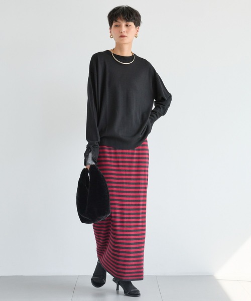 LE VERNIS(ル・ベルニ)の「BARNYARDSTORM / LE VERNIS(ル・ベルニ) / moubag(トートバッグ・レディース・ブラック/グレイッシュベージュ・FREE)」の11枚目の写真