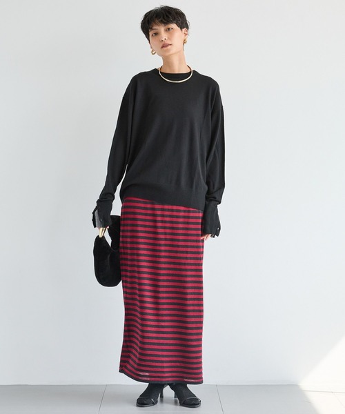 LE VERNIS(ル・ベルニ)の「BARNYARDSTORM / LE VERNIS(ル・ベルニ) / moubag(トートバッグ・レディース・ブラック/グレイッシュベージュ・FREE)」の12枚目の写真