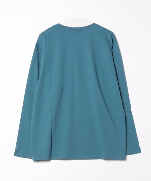 NEW BALANCE(ニューバランス)の「【別注】ニューバランス New Balance THE CITY シューパッチリラックスロングスリーブTシャ 限定コラボ(Tシャツ/カットソー・メンズ・ブラウン/ホワイト/カーキ/ターコイズブルー・S/M/L/LL)」の5枚目の写真