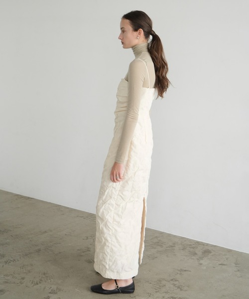 ワンピース CLANE CRUMPLY BARE DRESS セール】CRUMPLY BARE DRESS（ワンピース）｜CLANE（クラネ）の