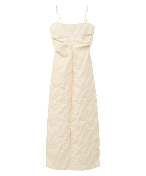 未使用 25SS タグ付✨CLANE CRUMPLY BARE DRESS 白 未使用 25SS タグ付✨CLANE CRUMPLY BARE DRESS 白 - メルカリ
