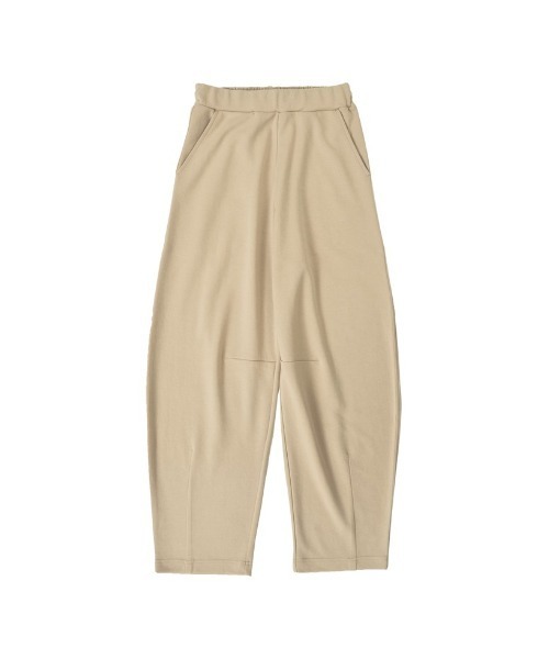 Re:EDIT（リエディ）の「[累計販売枚数2万枚突破][お気に入り数1.5万突破][低身長/高身長/大きいサイズ有][イージーケア]スムースダンボールバレルレッグパンツ（その他パンツ・レディース・ブラック/チャコールグレー/ブルー/ベージュ/グレー/ブラウン/アイボリー/グレー系その他2/ブラック系その他/グレー系その他・SHORT/MEDIUM/LARGE/SMALL/AM/TALL/X-LARGE）」の9枚目の写真