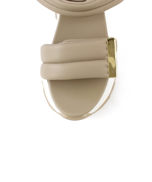 chocolates(チョコラテス)の「クッションベルト スポーツサンダル(サンダル・レディース・アイボリー/ブラック/ベージュ・L/LL/S/M)」の6枚目の写真