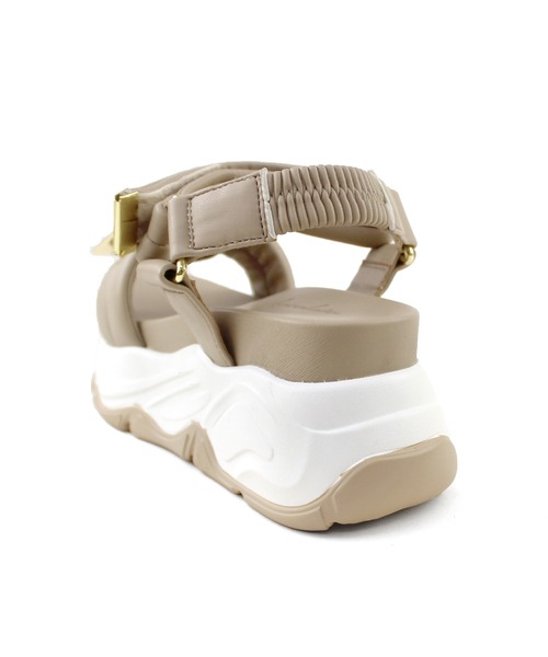 chocolates(チョコラテス)の「クッションベルト スポーツサンダル(サンダル・レディース・アイボリー/ブラック/ベージュ・L/LL/S/M)」の7枚目の写真