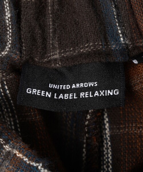 green label relaxing（グリーンレーベルリラクシング）の「TJ オンブレチェック ネルパンツ / キッズ  140cm-160cm（その他パンツ・キッズ・ワインレッド/オレンジ系その他・140cm/160cm/150cm）」の18枚目の写真