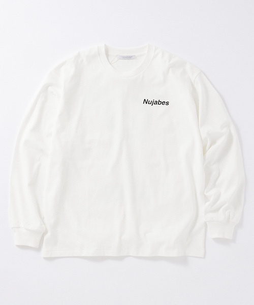 JOURNAL STANDARD(ジャーナルスタンダード)の「Nujabes × JOURNAL STANDARD LSTEE(Tシャツ/カットソー・メンズ・ホワイト/ブラック・MEDIUM/LARGE/X-LARGE)」の3枚目の写真