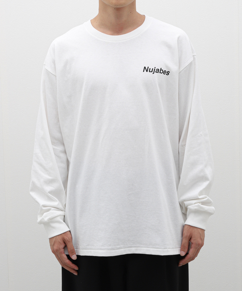 JOURNAL STANDARD(ジャーナルスタンダード)の「Nujabes × JOURNAL STANDARD LSTEE(Tシャツ/カットソー・メンズ・ホワイト/ブラック・MEDIUM/LARGE/X-LARGE)」の7枚目の写真