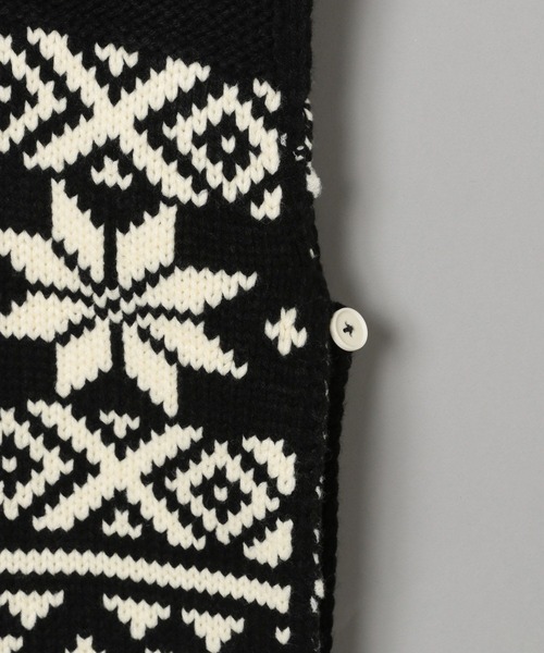 niko and...（ニコアンド）の「【WILLIAM B.ELIOTT】ノルディックベスト（ベスト・レディース・アイボリー/ブラック・FREE）」の9枚目の写真