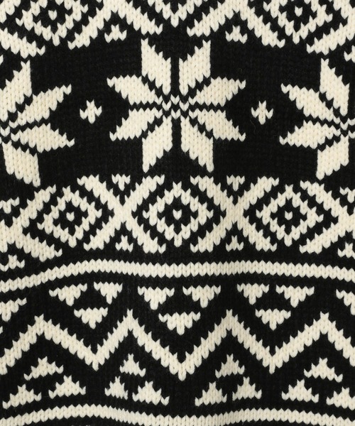 niko and...（ニコアンド）の「【WILLIAM B.ELIOTT】ノルディックベスト（ベスト・レディース・アイボリー/ブラック・FREE）」の11枚目の写真