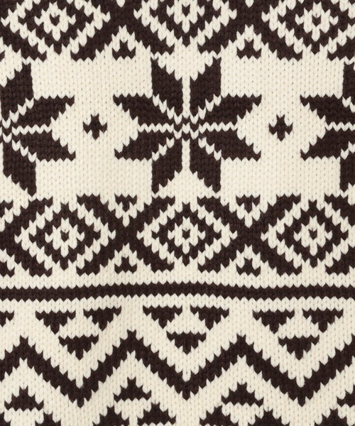 niko and...（ニコアンド）の「【WILLIAM B.ELIOTT】ノルディックベスト（ベスト・レディース・アイボリー/ブラック・FREE）」の12枚目の写真